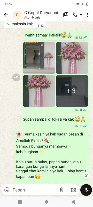 Pengiriman Karangan Bunga Jlamprang Bawang