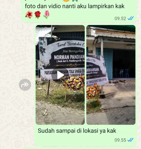 Pengiriman Karangan Bunga Jlamprang Bawang
