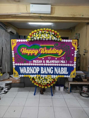 Papan Bunga di Jlamprang Bawang