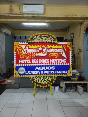 Papan Bunga di Jlamprang Bawang