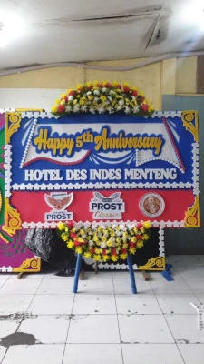 Papan Bunga di Jlamprang Bawang