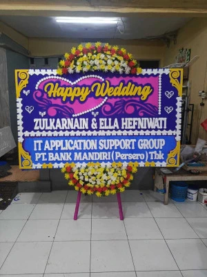 Papan Bunga di Jlamprang Bawang