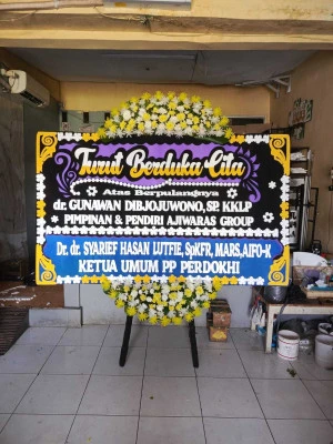 Papan Bunga di Jlamprang Bawang